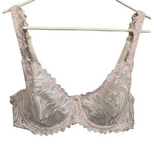 BALI Underwire Bra Pink Lace Size 38C NWOT